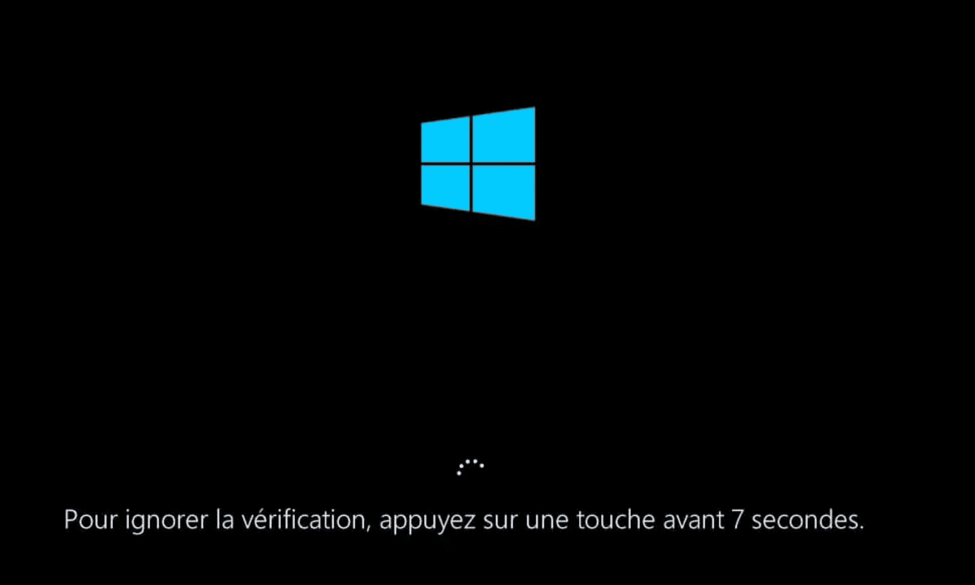 Ignorez La Vérification Windows 10 - Erreur lors d'un dépannage à domicile